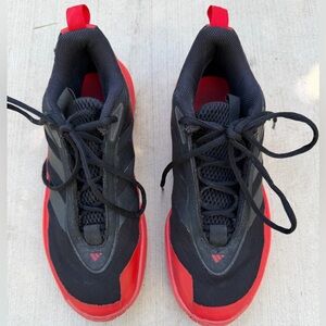 adidas Men’s Subzone Basketball Athletic Shoes Black & Red Size 7.5